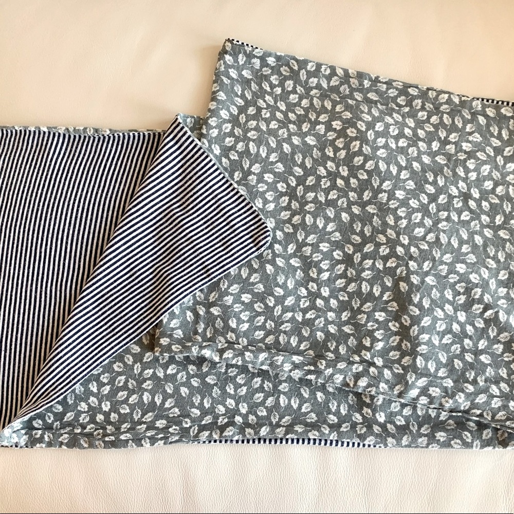 Double Sided Reversible Cotton Scarf - Picture 3 of 8